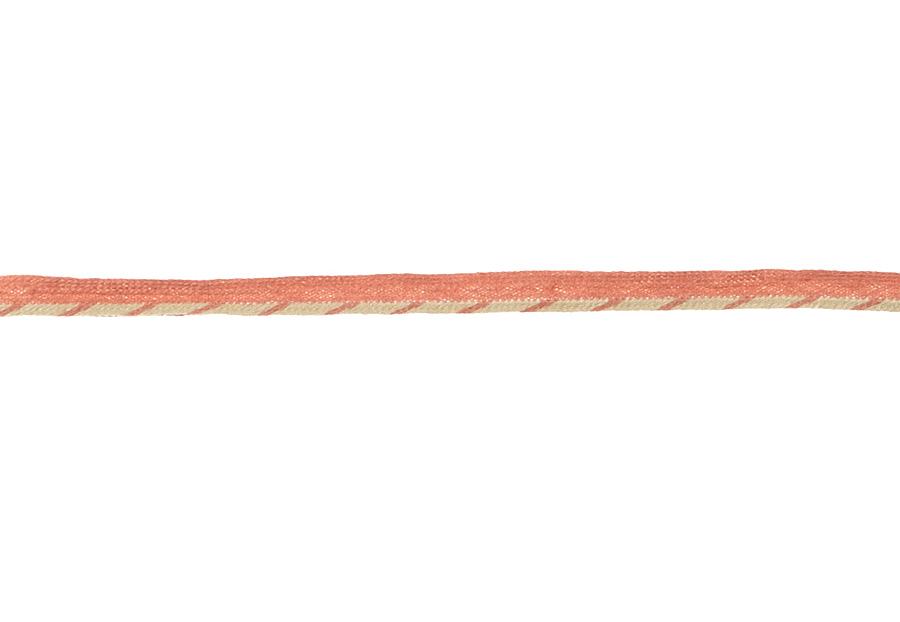 Шнур Stroheim Bespoke Collection Trimmings Stripe/Coral