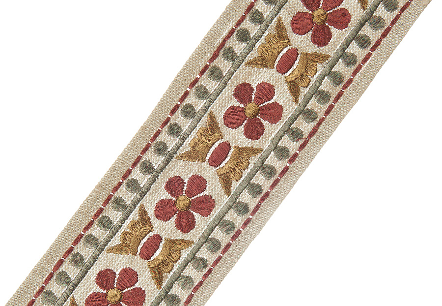 Тесьма Fabricut French General Vol.II Trimmings Trianon/Rouge