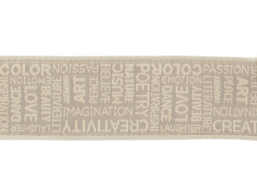 Тесьма Stroheim A La Mode Trimmings Wordplay/Linen