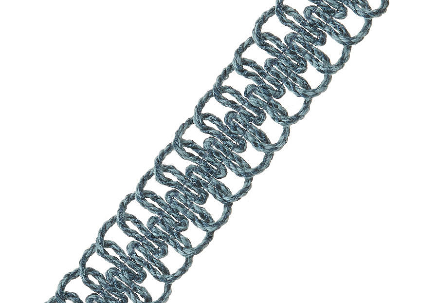 Тесьма Fabricut Cadence Trimmings Befrill/Aegean