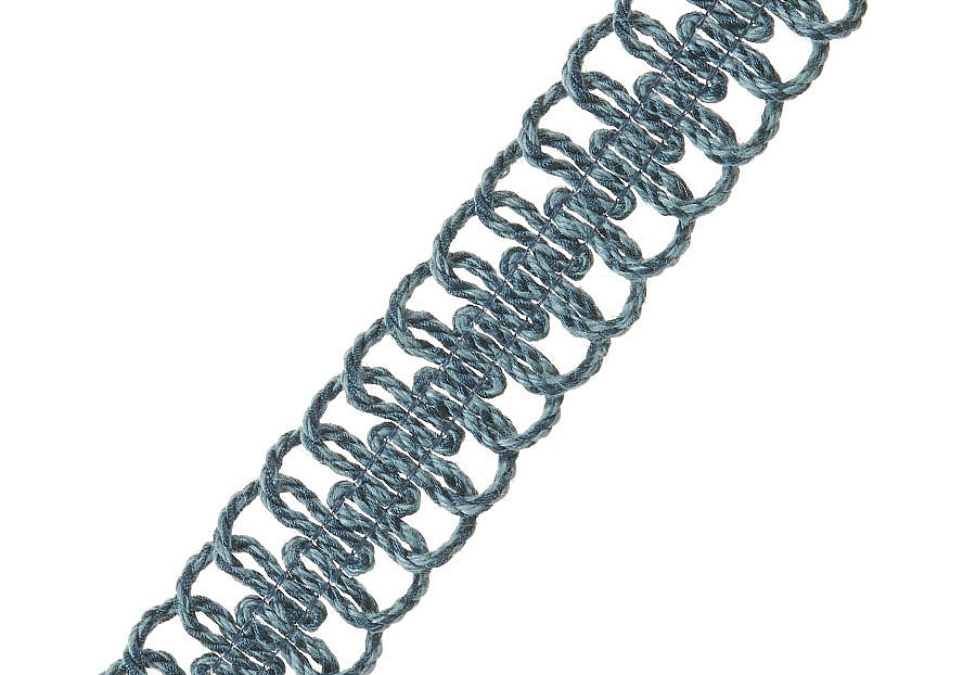 Тесьма Fabricut Cadence Trimmings Befrill/Aegean