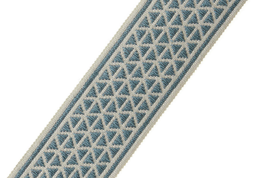 Тесьма Fabricut Cadence Trimmings Diamondscape/Aegean