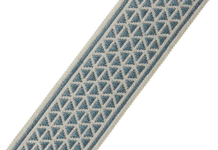 Тесьма Fabricut Cadence Trimmings Diamondscape/Aegean