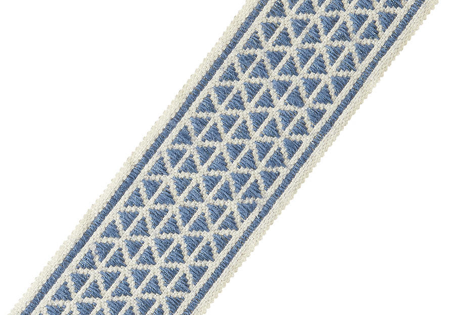 Тесьма Fabricut Cadence Trimmings Diamondscape/Denim
