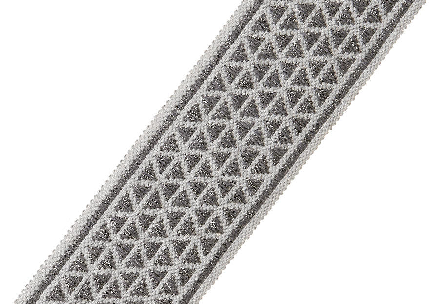 Тесьма Fabricut Cadence Trimmings Diamondscape/Greyscale