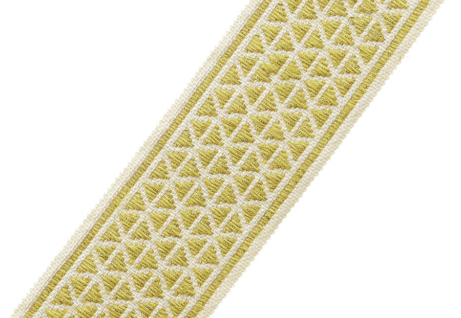 Тесьма Fabricut Cadence Trimmings Diamondscape/Lemongrass