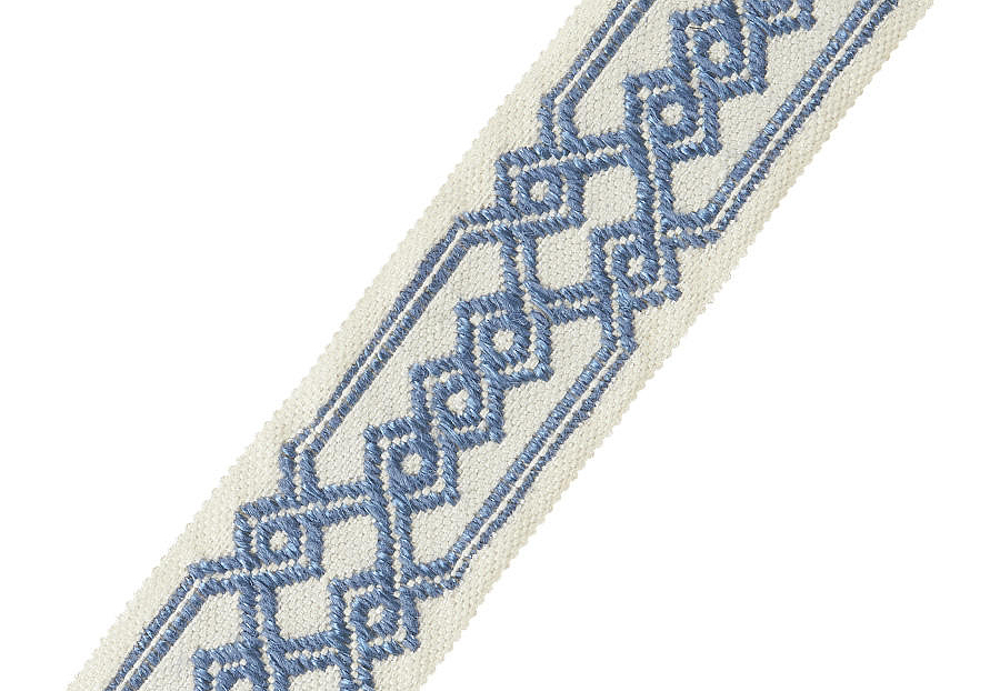 Тесьма Fabricut Cadence Trimmings Geotape/Denim