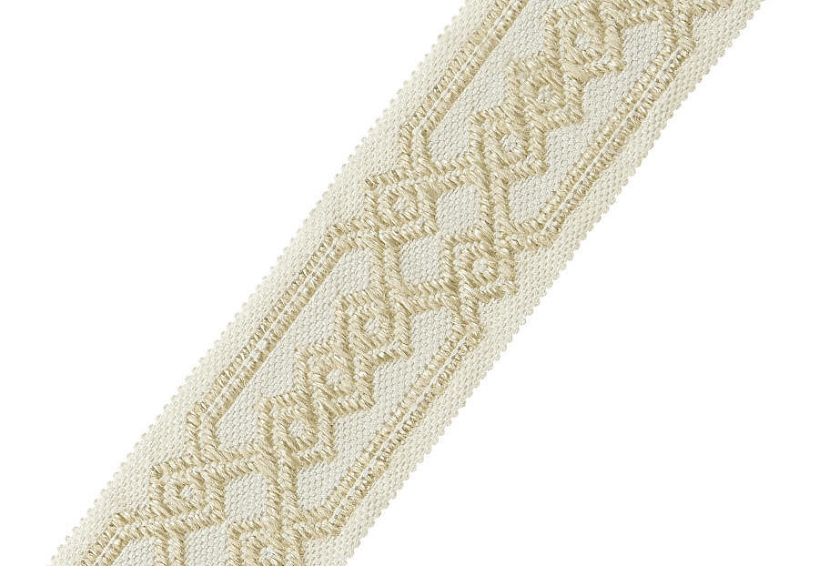 Тесьма Fabricut Cadence Trimmings Geotape/Sand