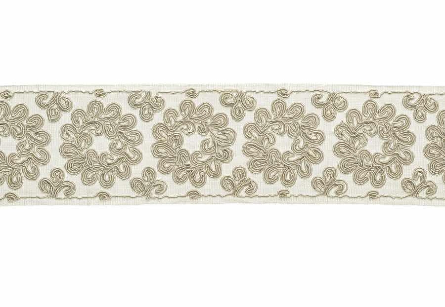 Тесьма Fabricut French General Fontenette/Ivoire