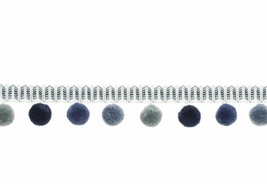 Помпон Fabricut French General Chandonnet/Indigo
