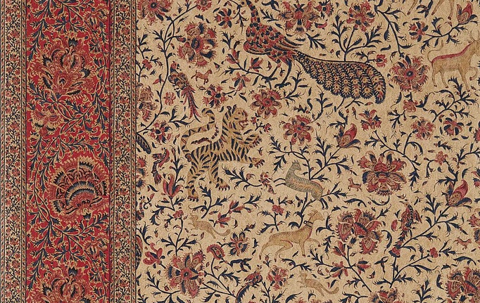 Английские обои Zoffany, коллекция Indienne, артикул 313112