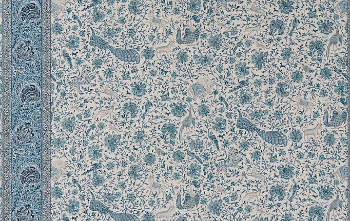 Английские обои Zoffany, коллекция Indienne, артикул 313113