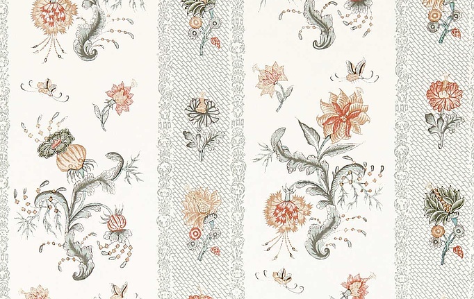 Английские обои Zoffany, коллекция Indienne, артикул 313114