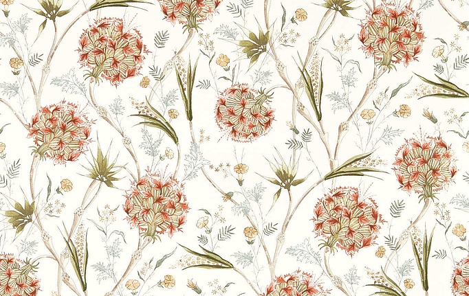 Английские обои Zoffany, коллекция Indienne, артикул 313116