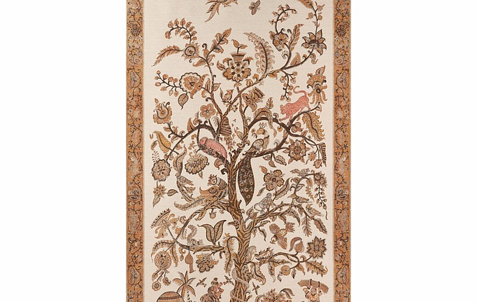Английские обои Zoffany, коллекция Indienne, артикул 313141