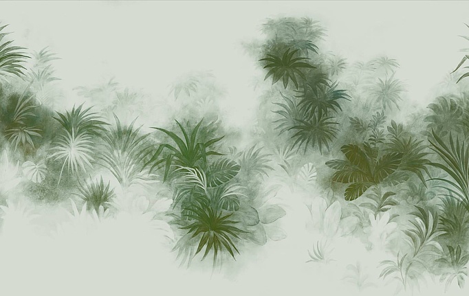 Российские панно и фотообои Fresq, коллекция Classic & Geo, артикул AU.04 / M53 / GREEN