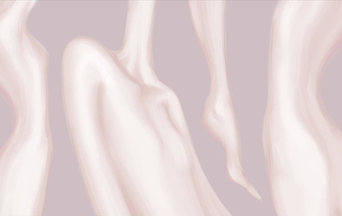 Российские панно и фотообои Fresq, коллекция Classic & Geo, артикул BODY / PINK