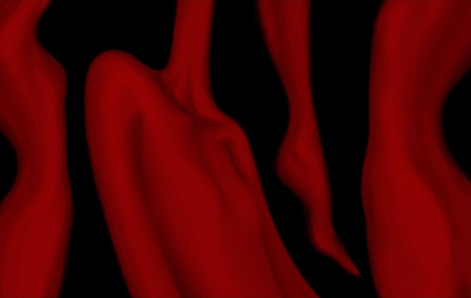Российские панно и фотообои Fresq, коллекция Classic & Geo, артикул BODY / RED