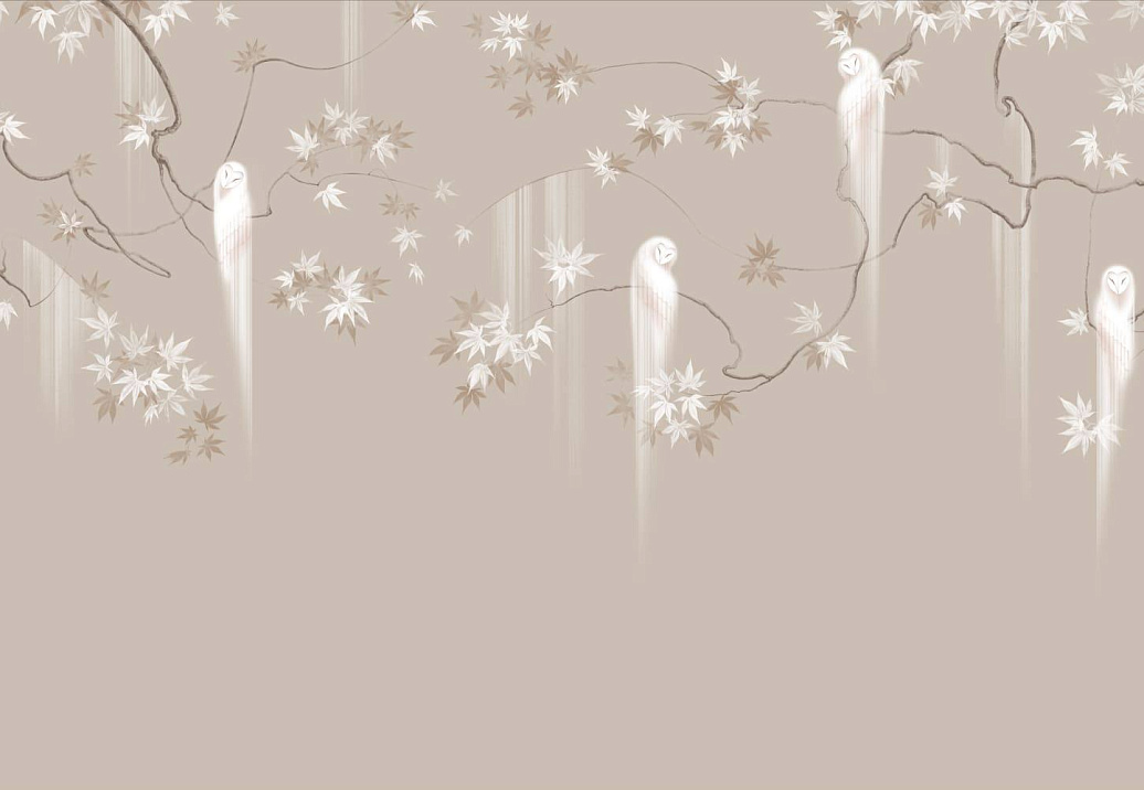 Панно и фотообои Fresq Classic & Geo OWLS / M24 / SEPIA