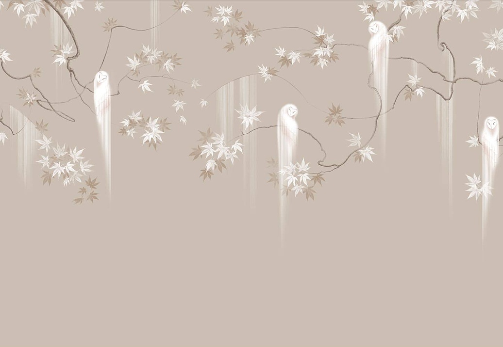 Панно и фотообои Fresq Classic & Geo OWLS / M24 / SEPIA