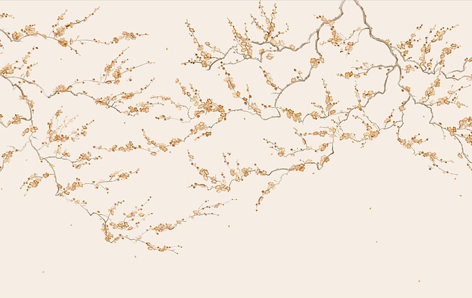 Российские панно и фотообои Fresq, коллекция Classic & Geo, артикул KA.01 / M11 / ORANGE