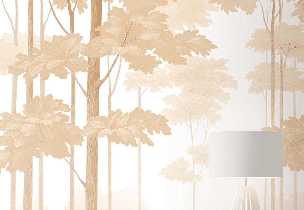 Панно и фотообои Fresq Classic & Geo WOODLINE / M21 / BEIGE