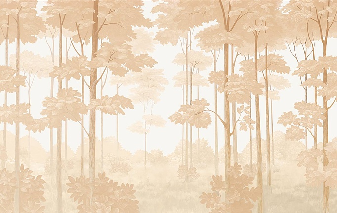 Российские панно и фотообои Fresq, коллекция Classic & Geo, артикул WOODLINE / M21 / BEIGE