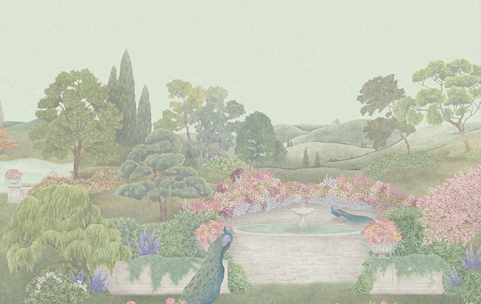 Английские панно и фотообои Cole & Son, коллекция The Gardens, артикул 120/1001M