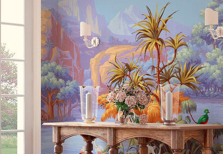 Панно и фотообои Paul Montgomery Studio Printed Mural Collections PMP-AZA/Fauvist