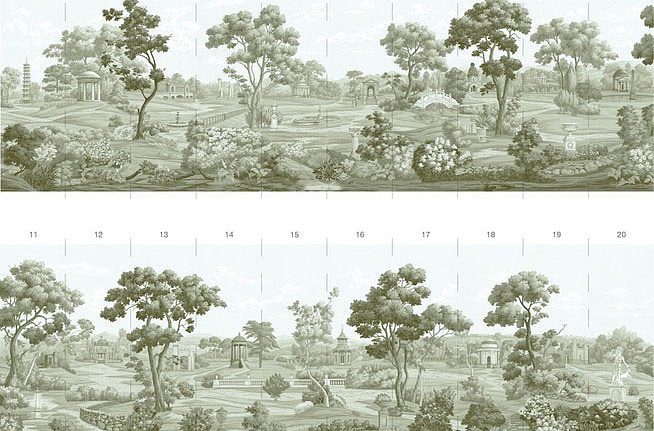 Панно и фотообои Paul Montgomery Studio Printed Mural Collections PMP-EPG/Verdaccio
