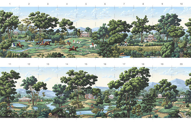 Панно и фотообои Paul Montgomery Studio Printed Mural Collections PMP-JCO/FullColor