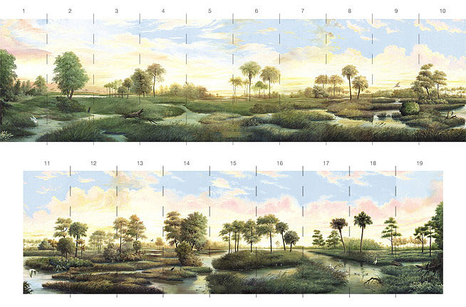 Панно и фотообои Paul Montgomery Studio Printed Mural Collections PMP-LOW/Beaufort