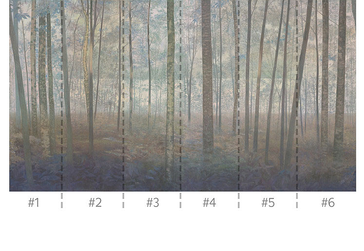 Панно и фотообои Paul Montgomery Studio Printed Mural Collections PMP-RVW/Color