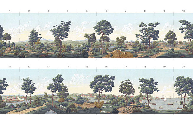 Панно и фотообои Paul Montgomery Studio Printed Mural Collections PMP-VIR/Classic