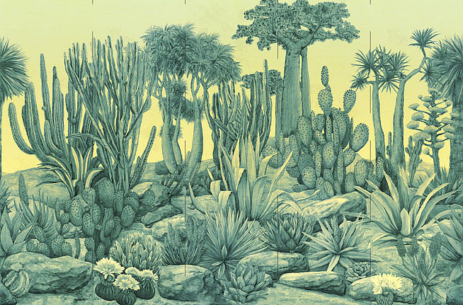 Панно и фотообои Paul Montgomery Studio Printed Mural Collections PMS-DTG/Aqua