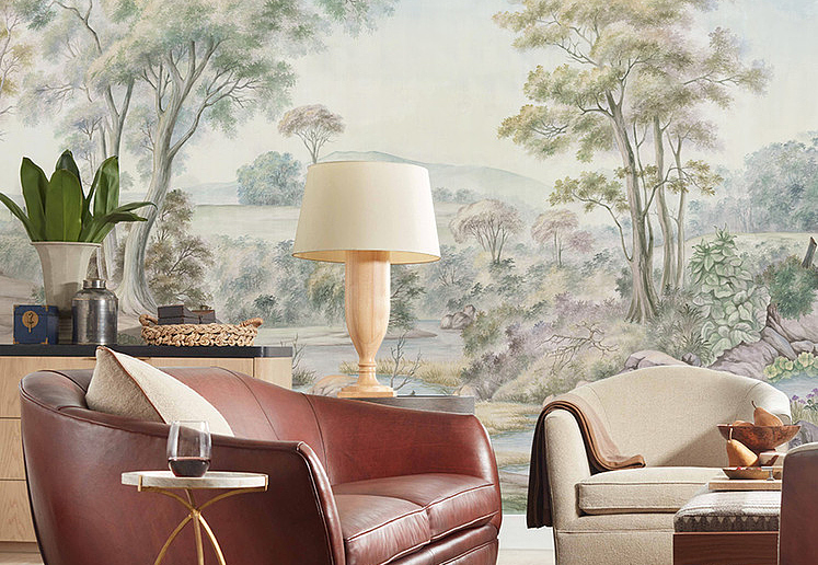 Панно и фотообои Paul Montgomery Studio Printed Mural Collections LAC-PTW/Corol