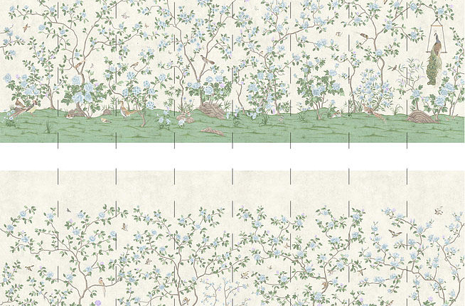 Панно и фотообои Paul Montgomery Studio Printed Mural Collections LAC-RMD/Creme