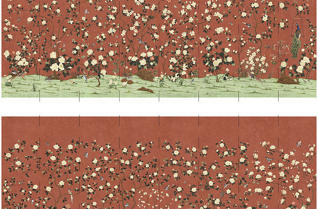 Панно и фотообои Paul Montgomery Studio Printed Mural Collections LAC-RMD/Rust