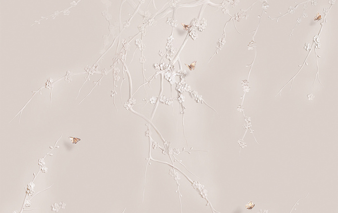 Российские панно и фотообои Applico, коллекция Barelief Line, артикул B0074-GL1