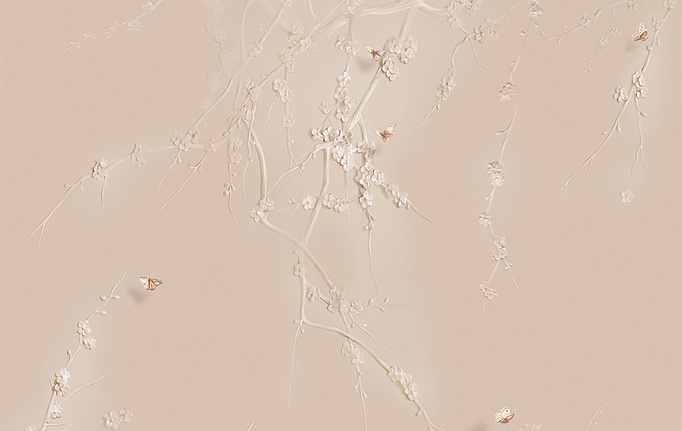 Российские панно и фотообои Applico, коллекция Barelief Line, артикул B0074-GL2