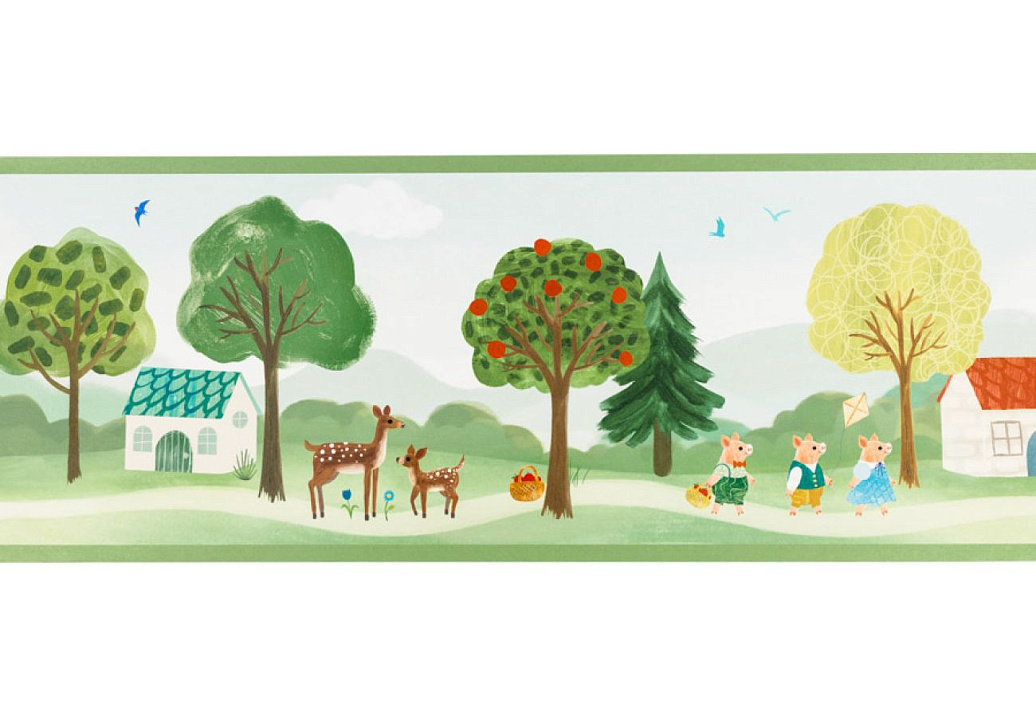 Бордюр Villa Nova Picturebook II W639/01