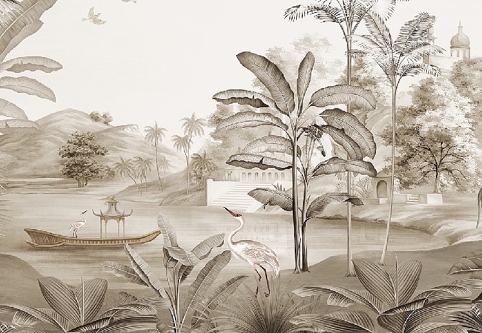 Панно и фотообои Faboie Silk Painting 5 F-SN5021