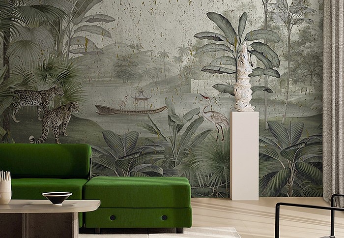 Панно и фотообои Faboie Silk Painting 5 F-SN5023