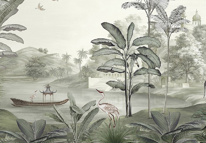 Панно и фотообои Faboie Silk Painting 5 F-SN5023