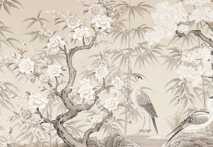 Панно и фотообои Faboie Silk Painting 5 F-SN5031