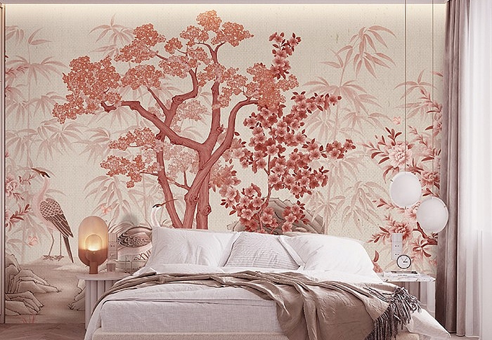 Панно и фотообои Faboie Silk Painting 5 F-SN5033