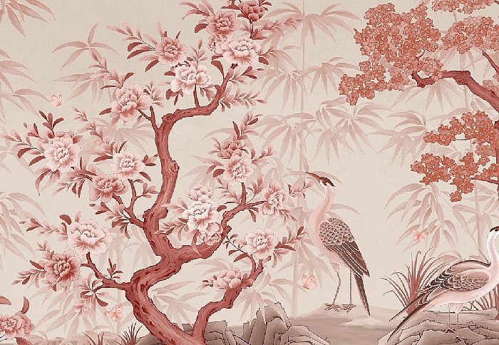 Панно и фотообои Faboie Silk Painting 5 F-SN5033