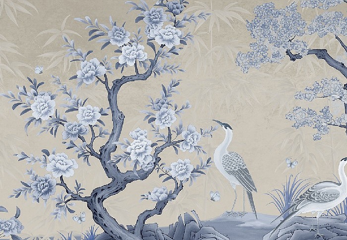 Панно и фотообои Faboie Silk Painting 5 F-SN5035