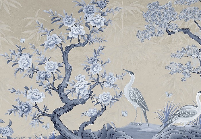 Панно и фотообои Faboie Silk Painting 5 F-SN5035