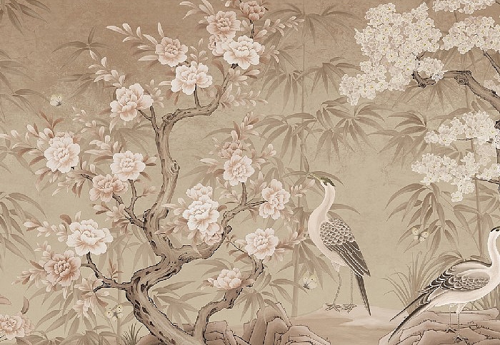 Панно и фотообои Faboie Silk Painting 5 F-SN5037
